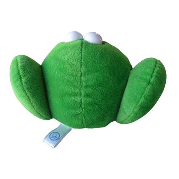 Vintage 1990s Jerry Pets Kiss Me I'm A Prince Green Frog Plush Toy Gift - Picture 2 of 5